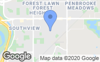 Map of Deer Ridge, AB